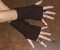 Coffee Grounds Brown Unisex Fingerless Gloves Crochet Arm Warmers. boho Texting Gloves Handmade Crocheted Simple. Fingerless Men's Women's product 1